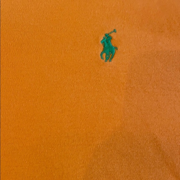 Men’s Orange Polo - Picture 2 of 3